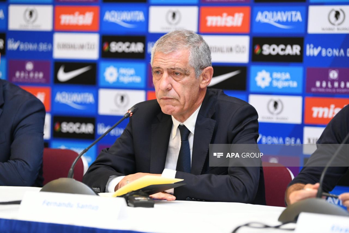 New head coach of the Azerbaijan football national team Fernando Santos  presented to the public-PHOTO