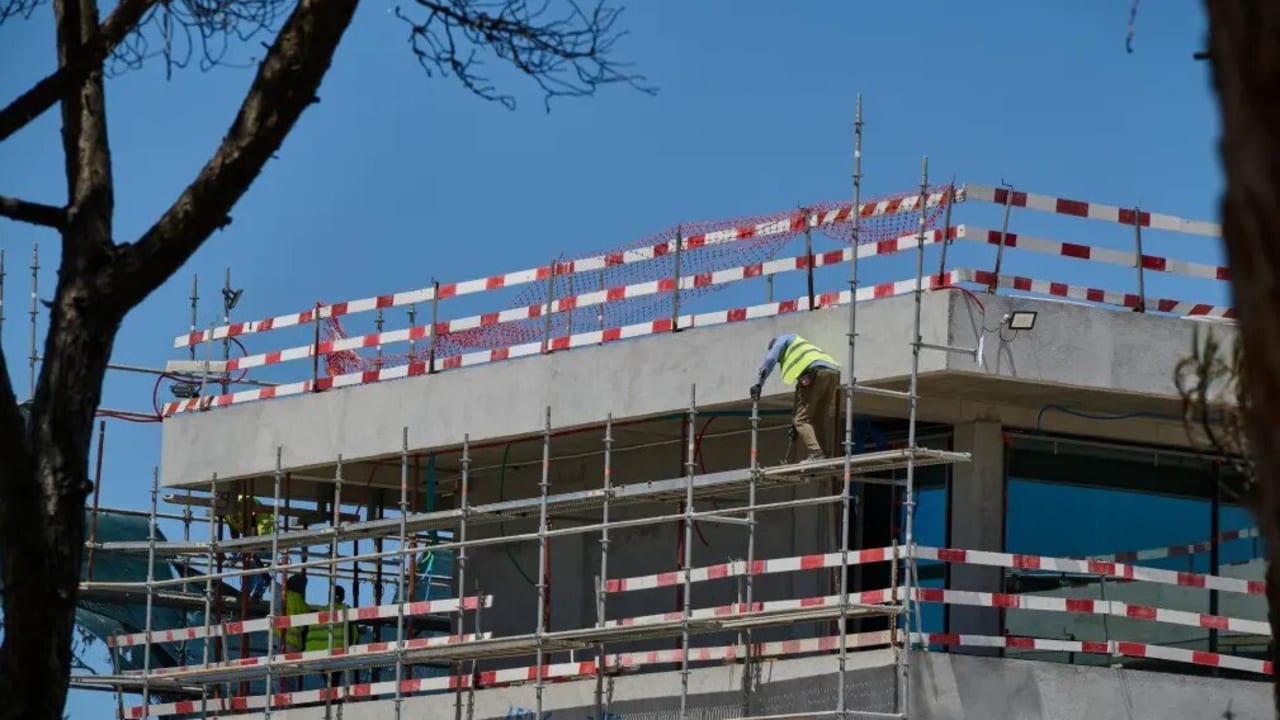 A close-up of the in-the-works abode. Picture: Corbis via Getty Images