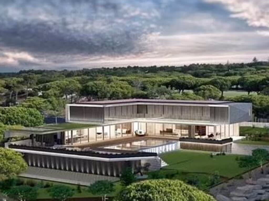 An artist's image of what Ronaldo's new home will look like. Picture: Twitter