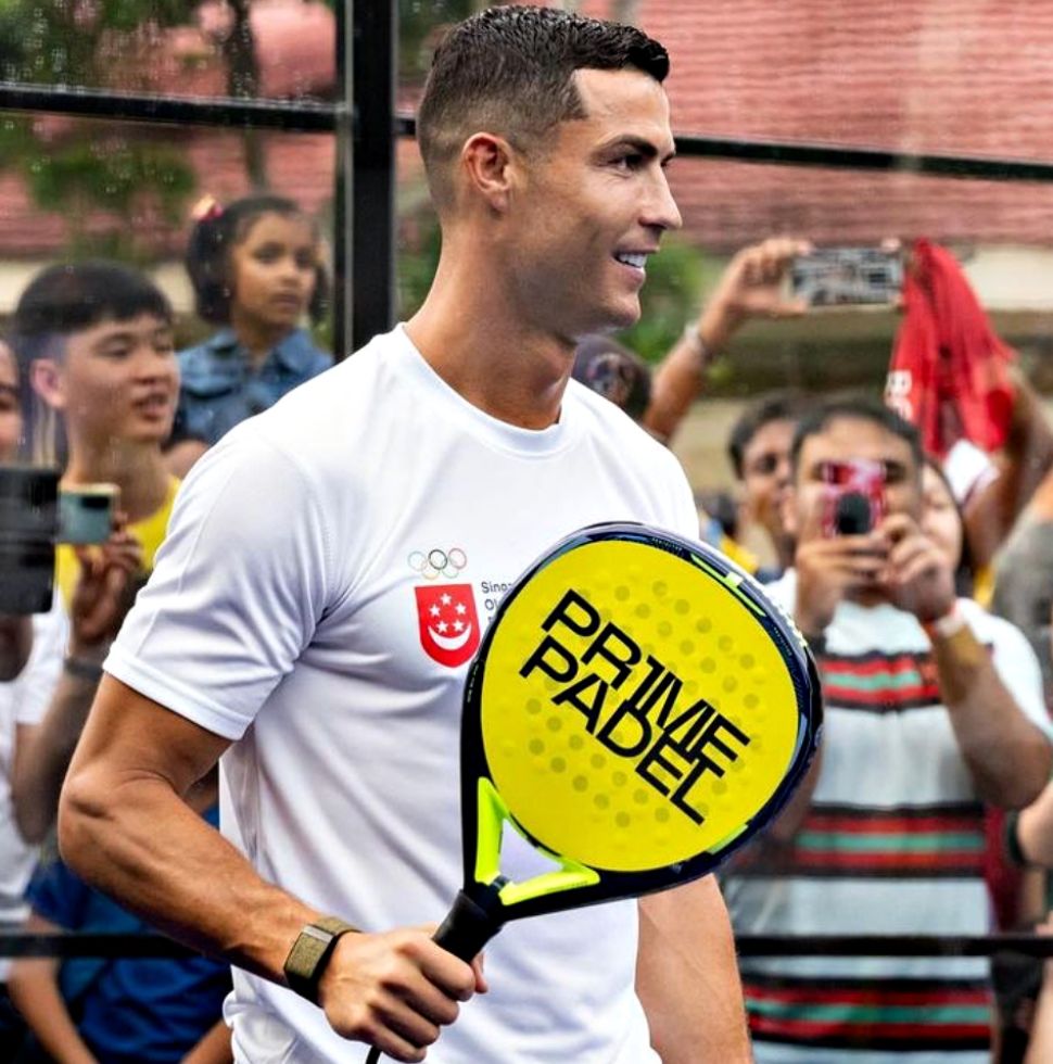 Cristiano Ronaldo to invest €5 million in project to boost 'padel'. Know  all about the sport which star footballers Messi, Neymar, Salah have also  taken up