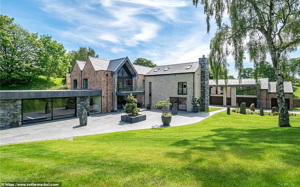 Cristiano Ronaldo has moved out of this sprawling £6million Cheshire mansion less than a week after moving his family in