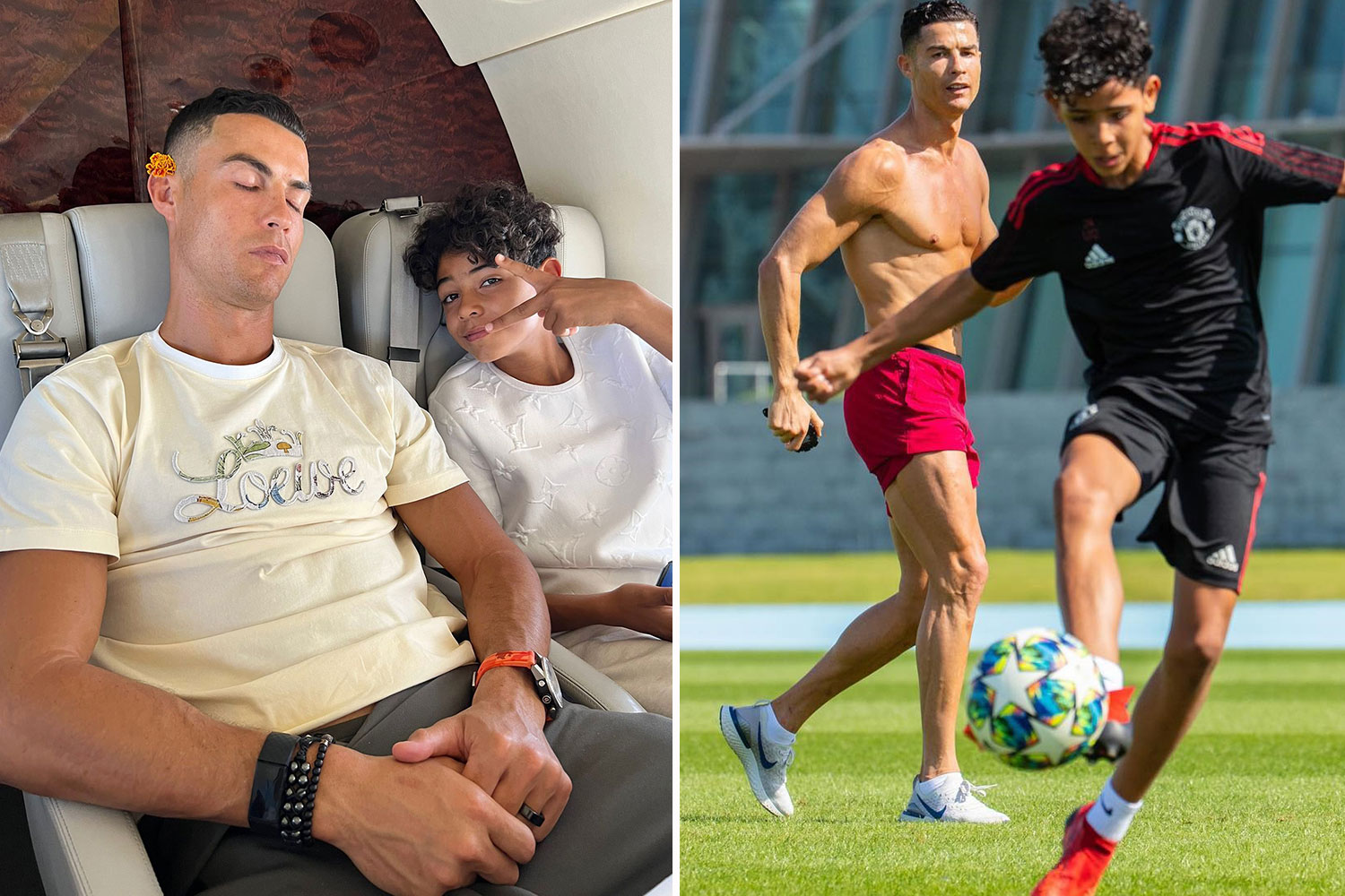 Cristiano Ronaldo pays touching tribute to son Jr on 12th birthday... as Man Utd star hints they could PLAY together | The Sun