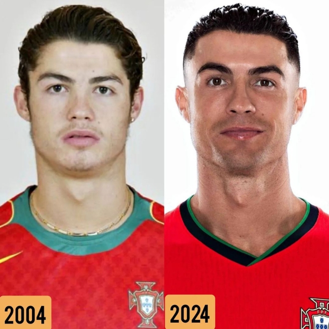 Stunned by photos of Ronaldo at his first Euro appearance, after 2 decades his appearance has changed unrecognizably - Photo 1.