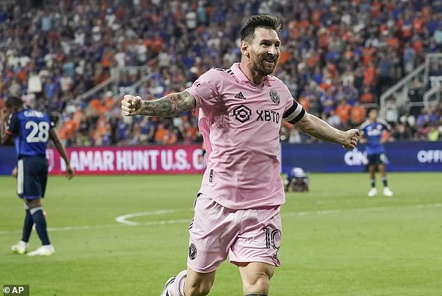 Messi has enjoyed a highly successful move to the US - reaching two cup finals in a month